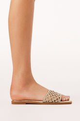 Yashi Sandals - Gold Metallic